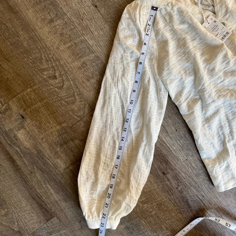 NWT Marine Layer Women’s Small Shadow Stripe Nixi Collarless - Picture 6 of 10